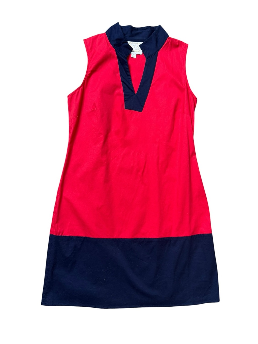 STS Sail To Sable Color Block Shift Dress size M